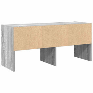 Stapelbares Schuhregal Grau Sonoma