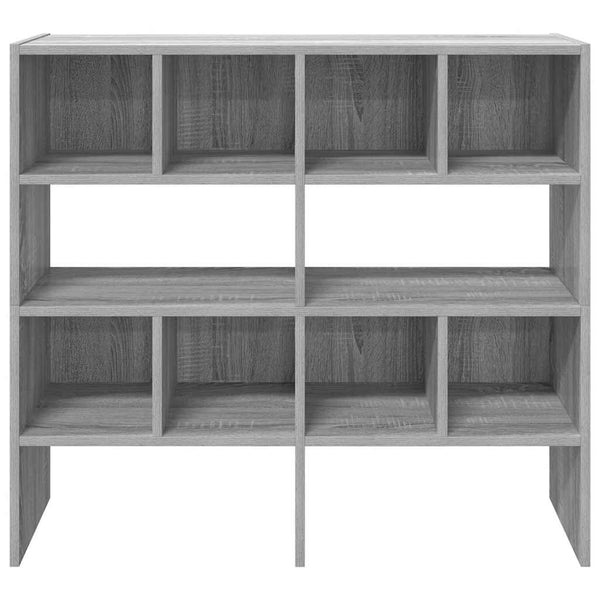 Stapelbare Schuhregale, 2er-Set, Grau Sonoma