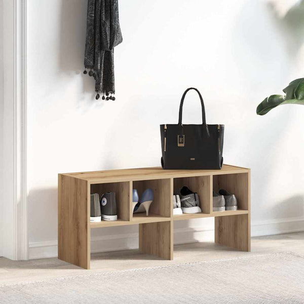 Stapelbares Schuhregal Artisan-Eiche