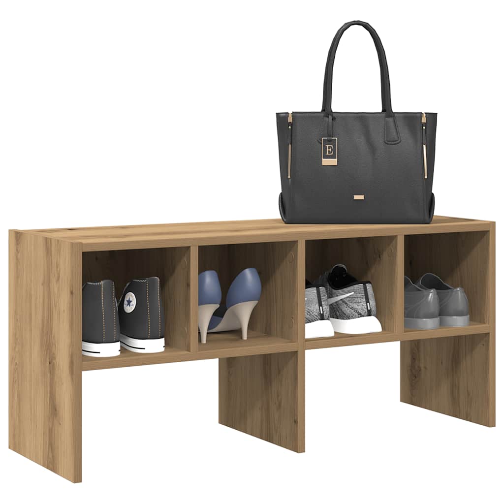 Stapelbares Schuhregal Artisan-Eiche