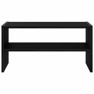 Stapelbares Schuhregal Schwarze Eiche