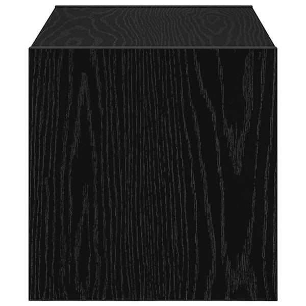 Stapelbares Schuhregal Schwarze Eiche
