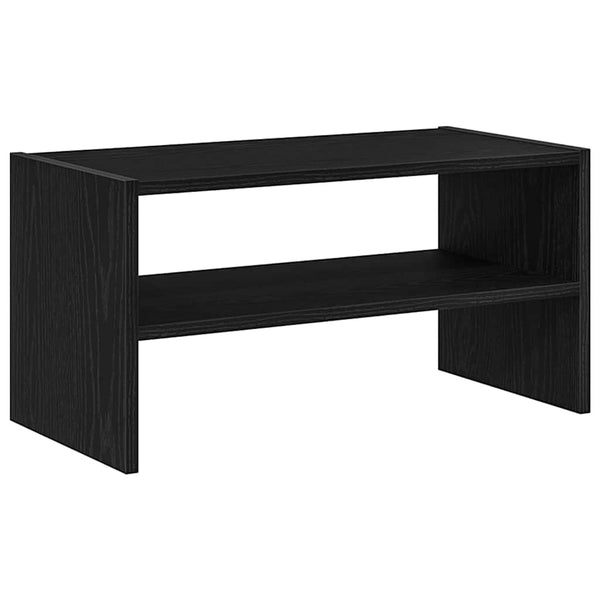 Stapelbares Schuhregal Schwarze Eiche