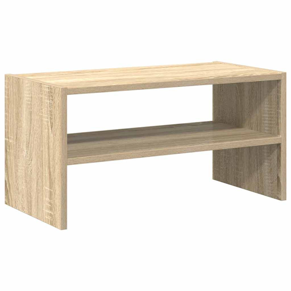 Stapelbares Schuhregal Sonoma-Eiche
