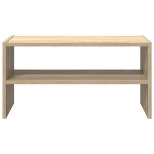 Stapelbares Schuhregal Sonoma-Eiche