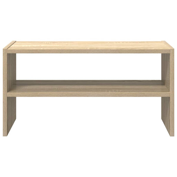 Stapelbares Schuhregal Sonoma-Eiche