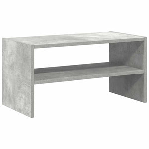 Stapelbares Schuhregal Betongrau 60cm