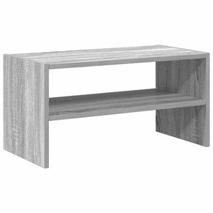 Stapelbares Schuhregal Grau Sonoma 60 cm