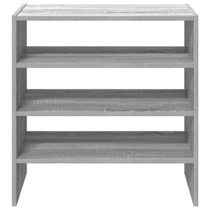 Stapelbare Schuhregale, 2er-Set, Grau Sonoma