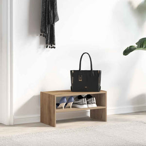Stapelbares Schuhregal Artisan-Eiche 60 cm