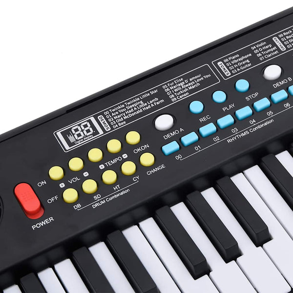 37 Tasten Kinder Keyboard mit Mikrofon
