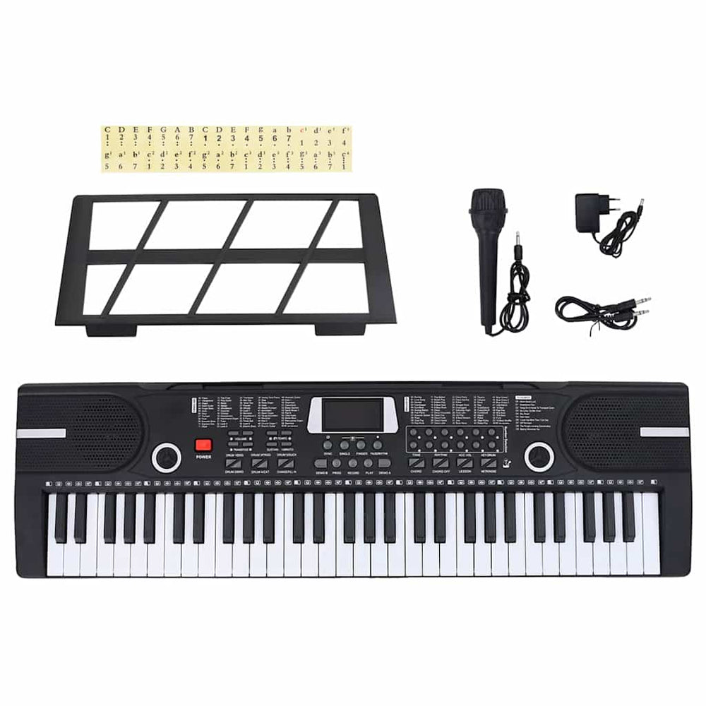 61 Tasten Elektrisches Keyboard mit Notenständer