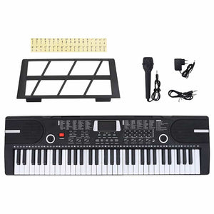 61 Tasten Elektrisches Keyboard mit Notenständer