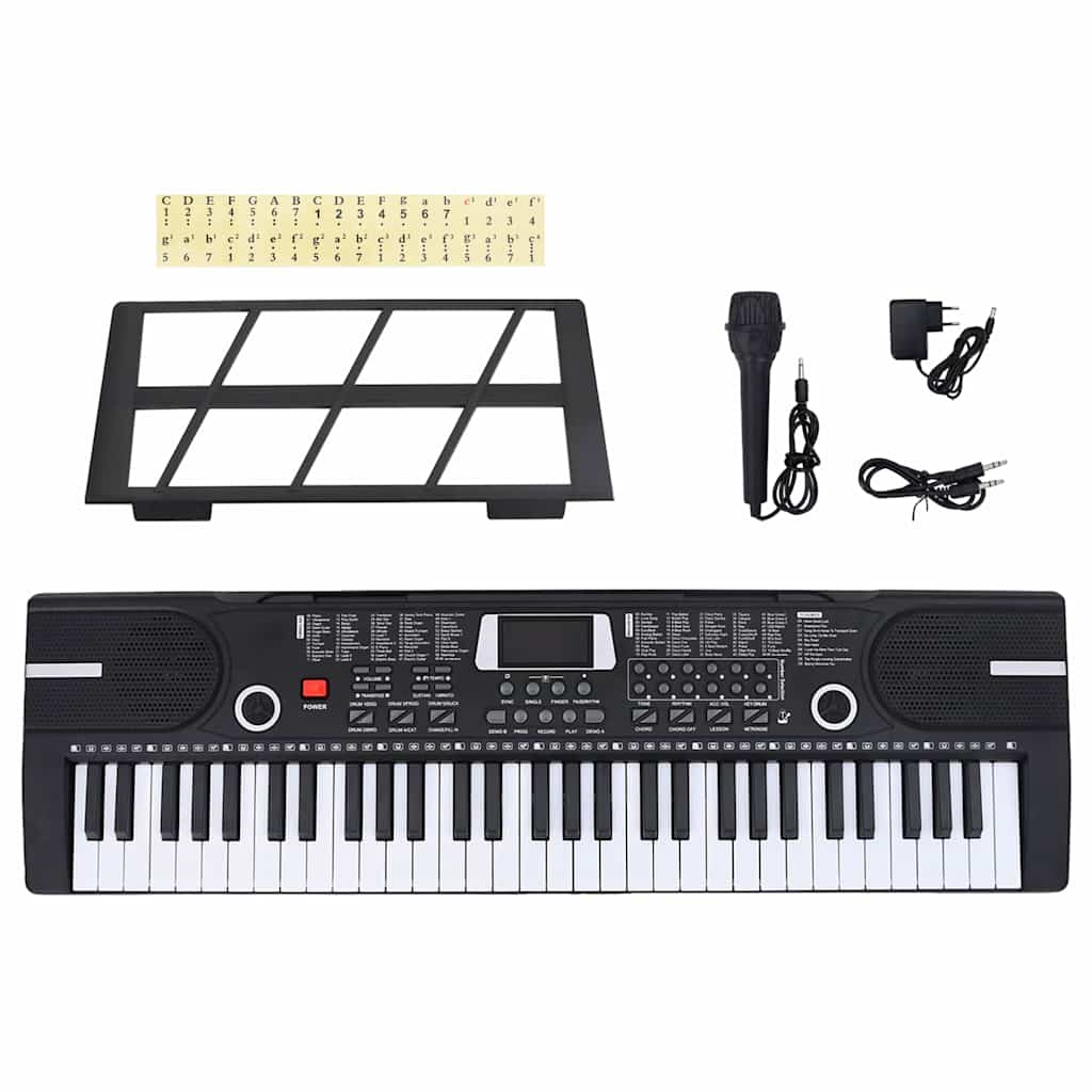 61 Tasten Elektrisches Keyboard mit Notenständer