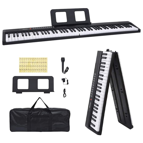 88 Tasten Faltbares E-Piano mit Notenständer