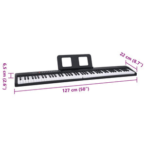 88 Tasten Faltbares E-Piano mit Notenständer