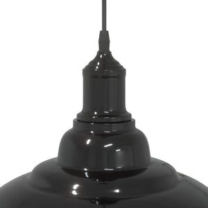 Höhenverstellbare Pendelleuchte E27 Schwarz Ø 31cm