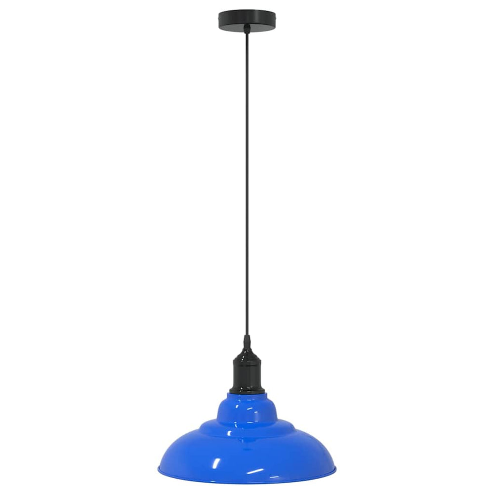Höhenverstellbare Pendelleuchte Dunkelblau E27 Ø 31cm
