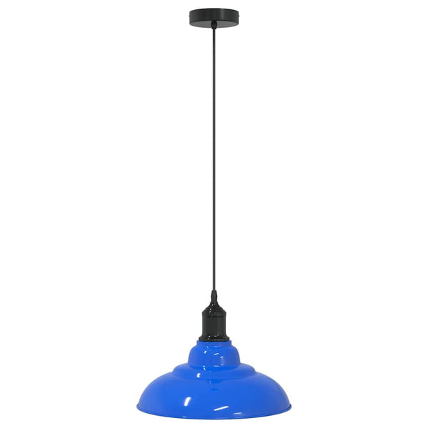 Höhenverstellbare Pendelleuchte Dunkelblau E27 Ø 31cm