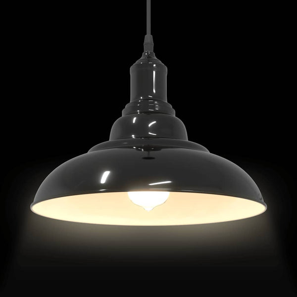 Höhenverstellbare Pendelleuchte Dunkelblau E27 Ø 31cm
