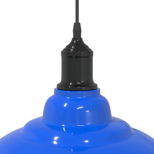 Höhenverstellbare Pendelleuchte Dunkelblau E27 Ø 31cm