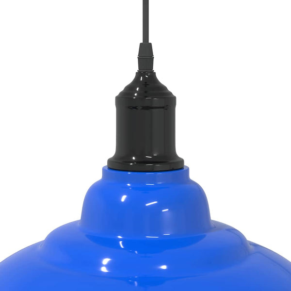 Höhenverstellbare Pendelleuchte Dunkelblau E27 Ø 31cm