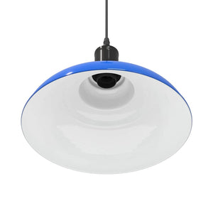 Höhenverstellbare Pendelleuchte Dunkelblau E27 Ø 31cm