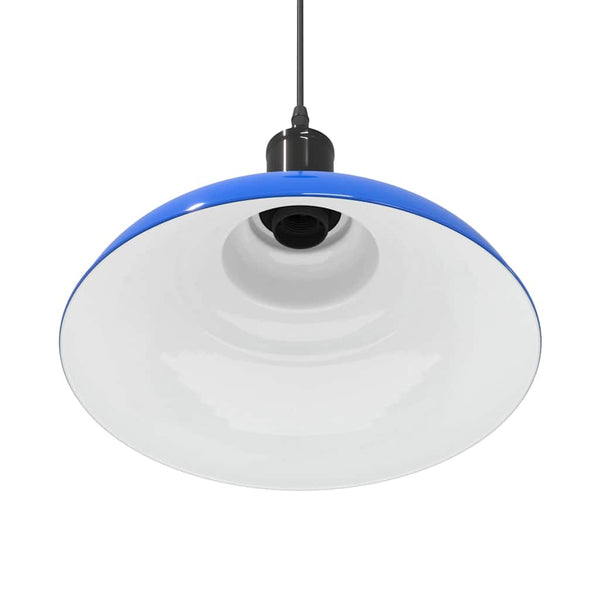 Höhenverstellbare Pendelleuchte Dunkelblau E27 Ø 31cm