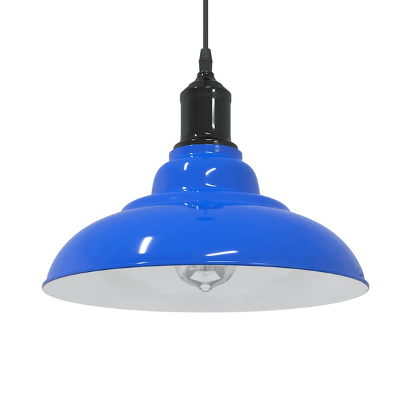 Höhenverstellbare Pendelleuchte Dunkelblau E27 Ø 31cm