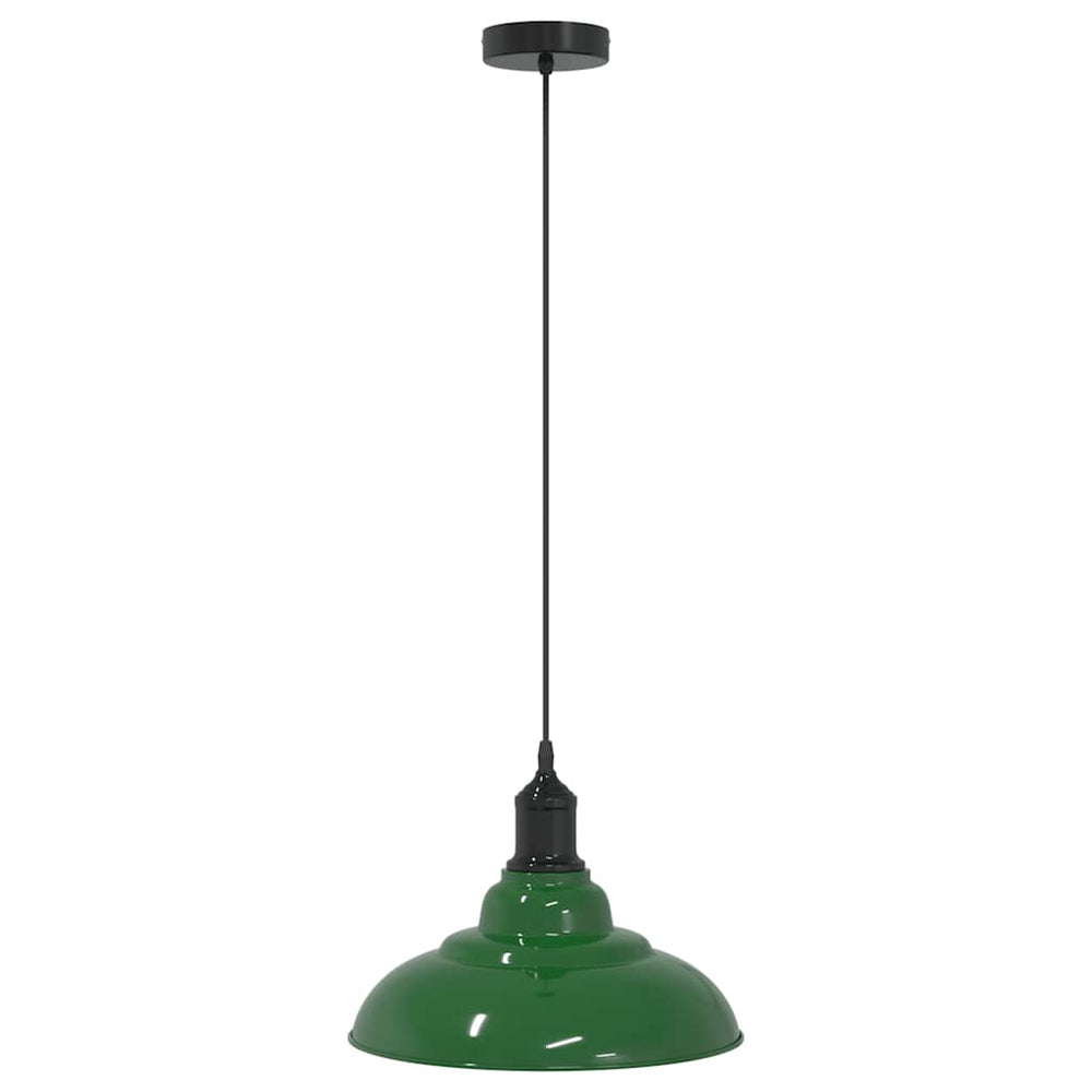 Höhenverstellbare Pendelleuchte Grün E27 Ø31cm