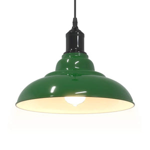 Höhenverstellbare Pendelleuchte Grün E27 Ø31cm