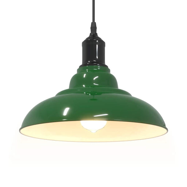 Höhenverstellbare Pendelleuchte Grün E27 Ø31cm