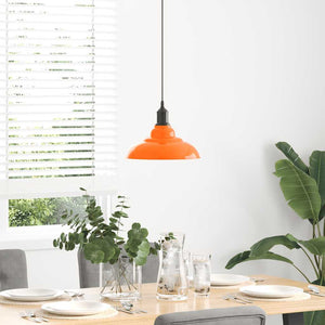 Höhenverstellbare Pendelleuchte Orange Ø31cm