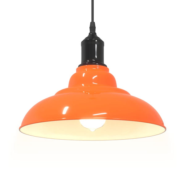 Höhenverstellbare Pendelleuchte Orange Ø31cm