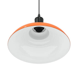 Höhenverstellbare Pendelleuchte Orange Ø31cm