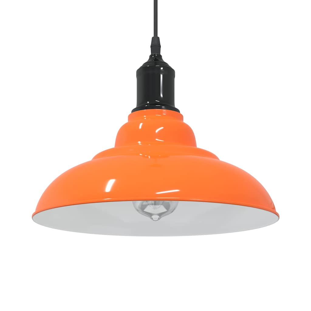 Höhenverstellbare Pendelleuchte Orange Ø31cm