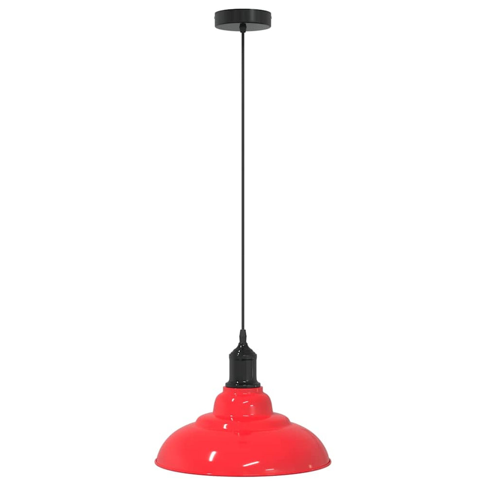 Höhenverstellbare Pendelleuchte Rot Ø 31cm