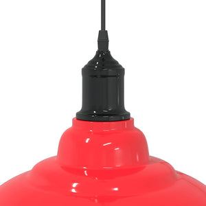 Höhenverstellbare Pendelleuchte Rot Ø 31cm
