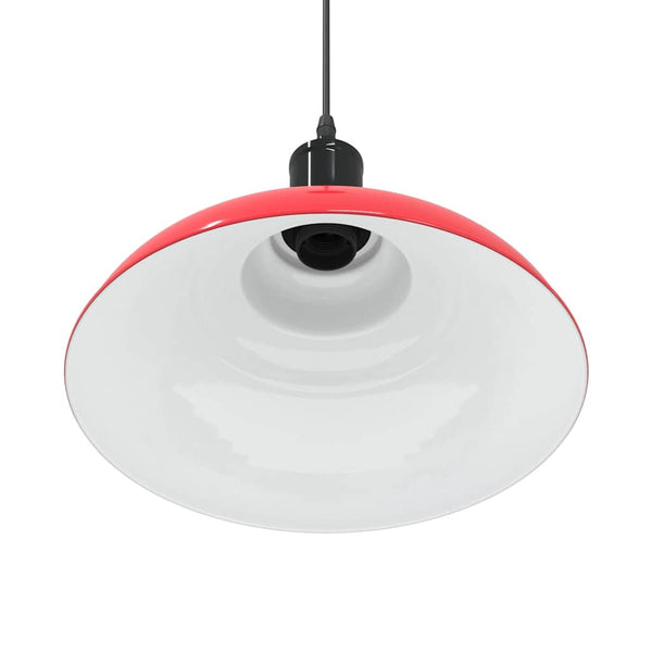 Höhenverstellbare Pendelleuchte Rot Ø 31cm