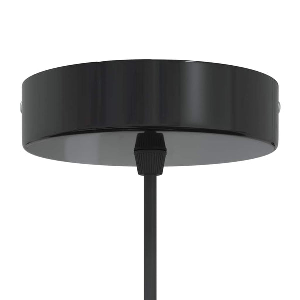 Höhenverstellbare Pendelleuchte E27 Schwarz Ø 22cm