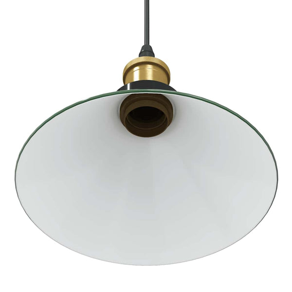 Höhenverstellbare Pendelleuchte E27 Grün Ø 22cm