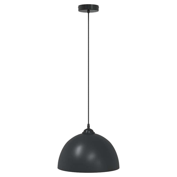 Höhenverstellbare Pendelleuchten, 2er Set, Schwarz