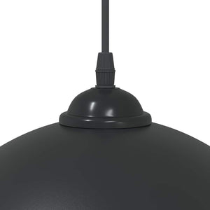 Höhenverstellbare Pendelleuchten, 2er Set, Schwarz