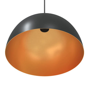 Höhenverstellbare Pendelleuchten, 2er Set, Schwarz