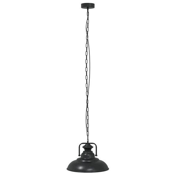 Schwarze Pendelleuchte E27 Ø 31cm