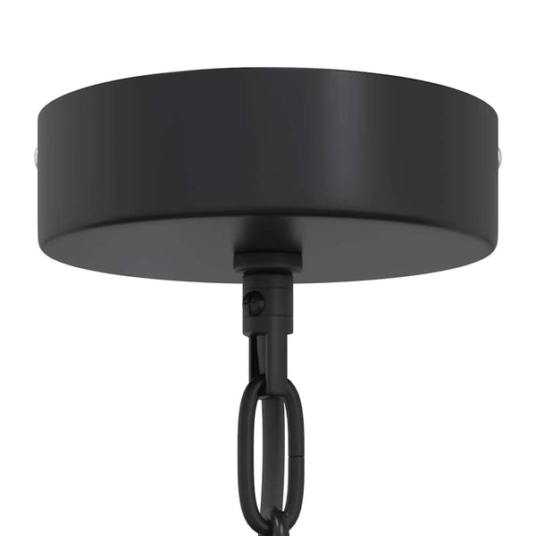 Schwarze Pendelleuchte E27 Ø 31cm