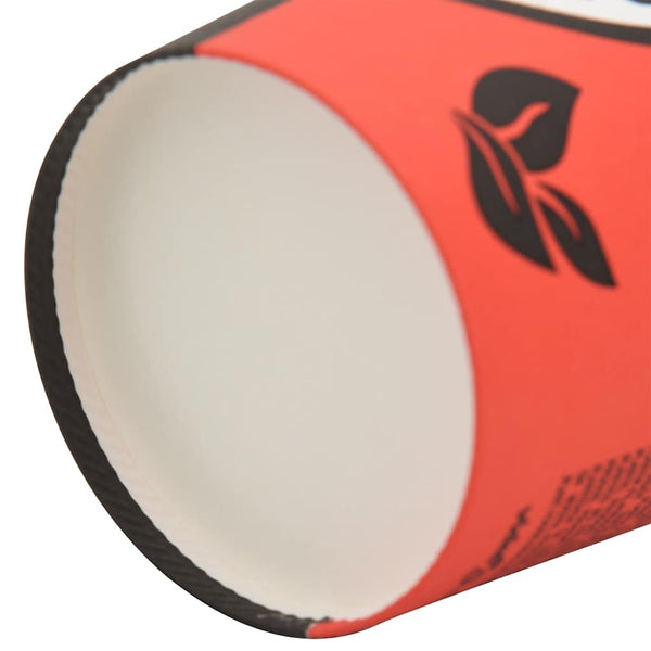 Pappbecher 1000 Stk. Rot/Schwarz 300ml