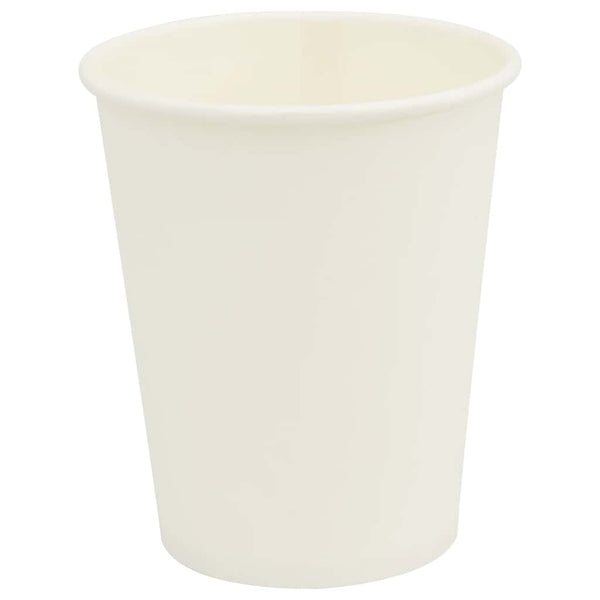 Weiße Pappbecher, 200ml, 1000 Stück