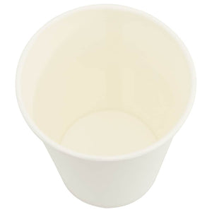 Weiße Pappbecher, 200ml, 1000 Stück