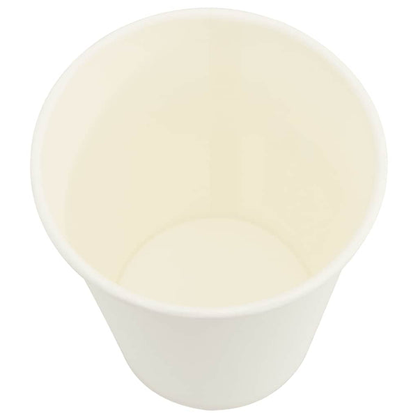 Weiße Pappbecher, 200ml, 1000 Stück